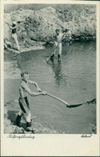 Ansichtskarte Reichsarbeitsdienst Flußregulierung (9927)