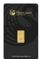 1 Gramm Goldbarren Perth Mint