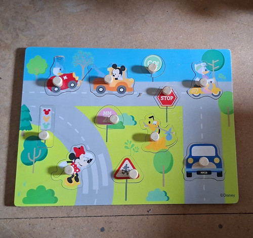 Disney holz setzpuzzle micky - holz-setzpuzzle,