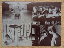 Gedeon Burkhard Sammlung mit Filmprogrammen, Autogramm, Privatfotos, Clippings