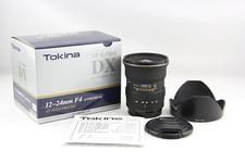 Tokina SD AF 12-24mm F4 (IF) DX Canon EF-S Mount Objektiv in OVP # 9903