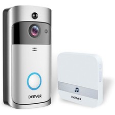 Denver Video-Türklingel Kabellose Funkklingel Türsprechanlage WLAN Innenklingel