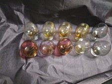10x Vintage Cognacschwenker