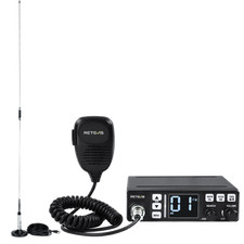 Retevis MB63A CB-Autoradio mit CB Antenna für Trucker/Roadtrips/CampingRetevis
