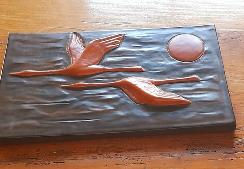Keramik relief wandbild - keramik,