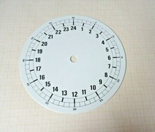 Zifferblatt D = 18,0 cm weis