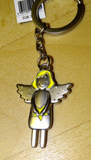 Schlüsselanhänger  Metall  Schutzengel  -  Dein Schutzengel - blonder Engel