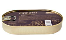 Geräucherte Sprotten in