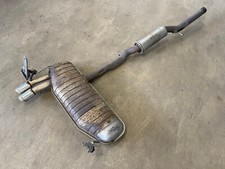 Auspuffanlage VW Golf 4 2.8 V6 Mittelschalldämpfer Auspuff 1J0119AE 1J0119AD