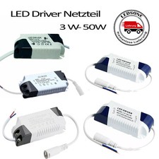 LED Trafo 3/7/12/18/25/36/50W Netzteil Transformator Driver Lampen 300mA