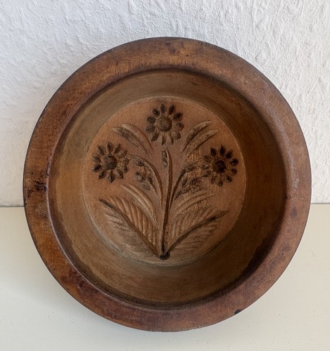 Altes holzmodel butterform - holzmodel,
