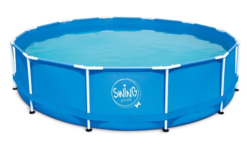 Swing metal frame pool - swing,