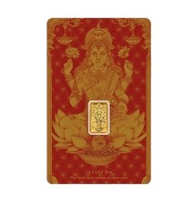 Goldbarren Perth Mint Diwali Lakshmi  1 Gramm 9999 Gold im Blister 24 Karat