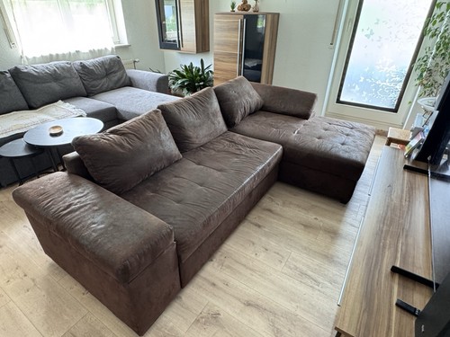 Große familien couch mit - große,