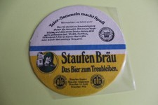 Bierdeckel  STAUFEN BRÄU