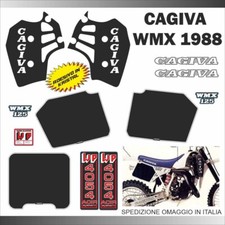 Kristall Aufkleber CAGIVA WMX