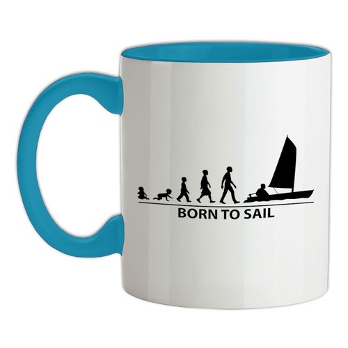 Born segel keramik tasse - segel,