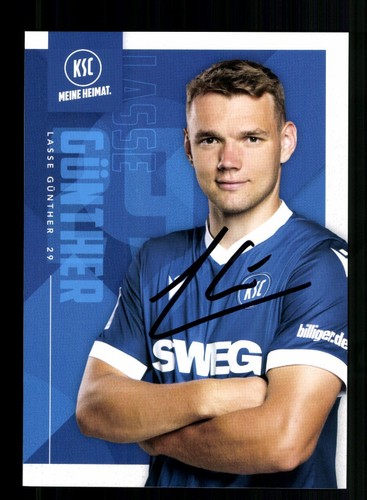 Lasse günther autogrammkarte - lasse,