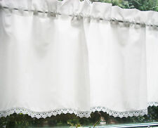 Gardine SHABBY Chic *KLÖPPELSPITZE* Scheibengardine