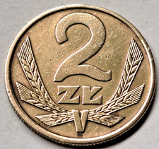 Polen 2 Zlote 1975, Messing