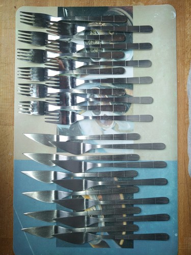Fischbesteck veb auer besteck - veb,