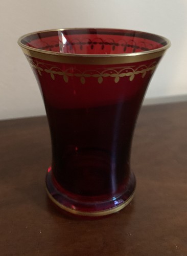Glas becher kleine vase - glas,