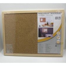 Korktafel Board Holzrahmen und