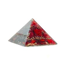 Große Orgonit Pyramide "Blut