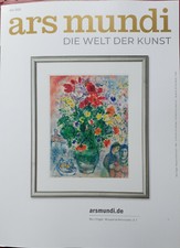 Katalog ars mundi Welt der Kunst April 2022 Klimt Erotik Schinzel Loriot Garten 