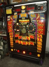 Merkur Turbo Sunny 2 mit Datenbnk auf Euro,Spielautomat,Geldspieler a,den 2000er