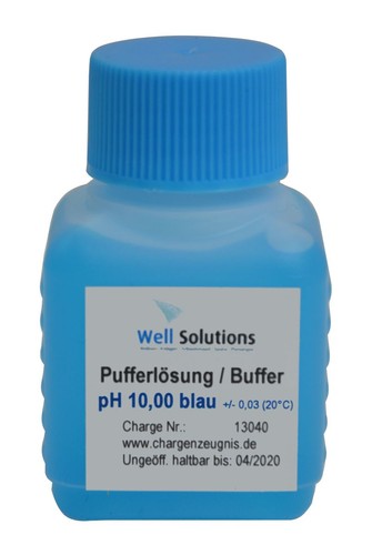 Pufferlösungen ph10 50ml well - pufferlösungen,