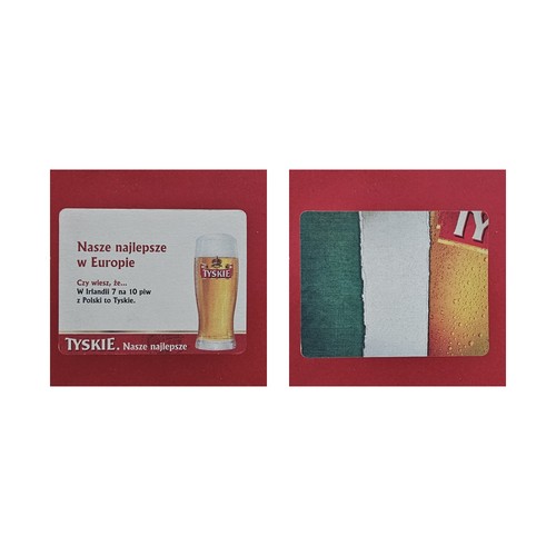 Tyskie roter streifen brauerei - roter,