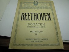 BEETHOVEN Sonaten, Op 13m 14