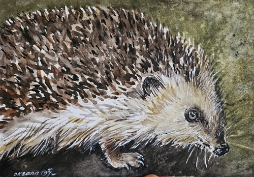 Aquarell bild original - aquarell,