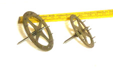 Antike Zahnräder mit Schlagzähler, für Groß-Uhr Uhrenteil, Ersatzteil, Bastler