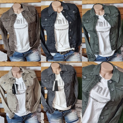 Jeans jacke farben basic - jacke,