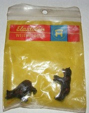 Elastolin 1:25 G Spur Braunbären Figur Zirkus ZOO USA  Rocky Mountains OVP Tüte