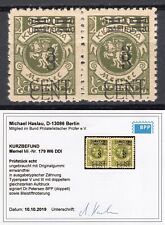 Memel 1923 Mi 179 W6 DDI