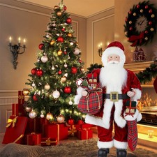 Weihnachtsmann Figur 62cm gross Santa Claus Nikolaus Weihnachten Deko XXL