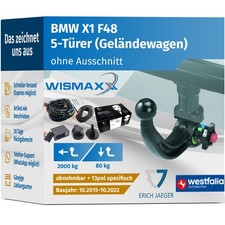 ANHÄNGERKUPPLUNG für BMW X1