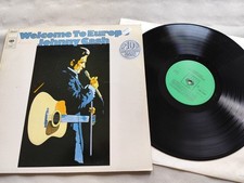 CBS LP - Johnny Cash - Welcome