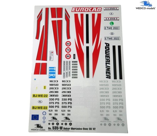 Dekor mercedes neu - ''sk'',