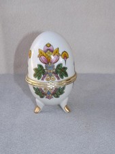 Porzellan-Ei Dose Schmuckbox