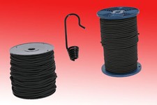 Expanderseil 6mm 8mm Haken Gummiseil Planenseil Meterware Rolle 