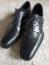 Ralph Harrison Halbschuhe Gr. 44 Leder Schwarz 
