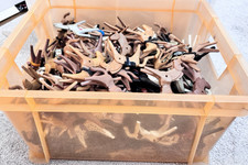 Playmobil Pferde Konvolut 200 Stück inkl. Ponnys und viele Sattel / ohne Kiste