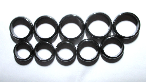 Hämatit ring breite rund - mm,