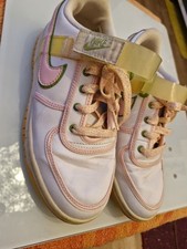 Nike Vandal Low Sneaker Weiß-Rosa-Gelb Gr.37,5 Damen