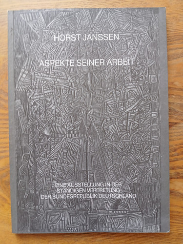 Horst janssen aspekte seiner - janssen,