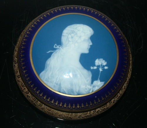 Porzellan dose limoges pate - dose,, limoges,
